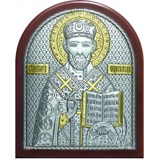Икона Святитель Николай Чудотворец 7 х 8,5 см