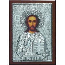 Икона образ Иисуса Христа "Господь Вседержитель" 15 х 21 см 